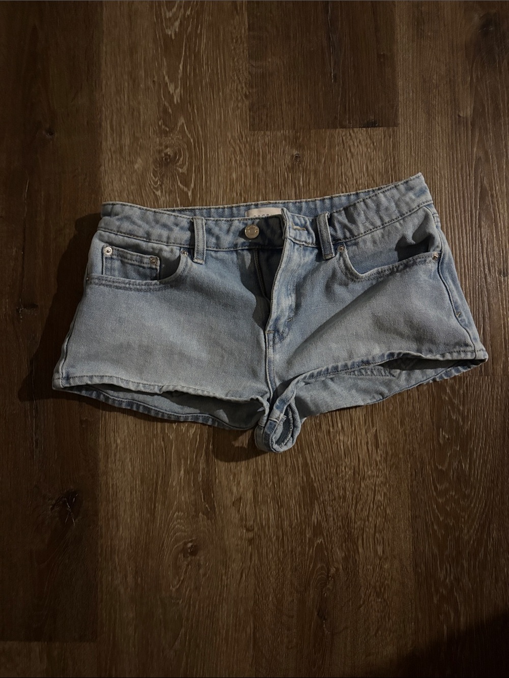 Pacsun Light Blue Denim Women's Shorts